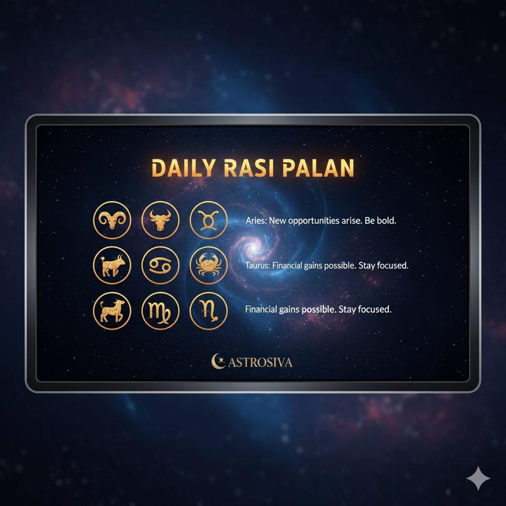 Daily Rasi Palan