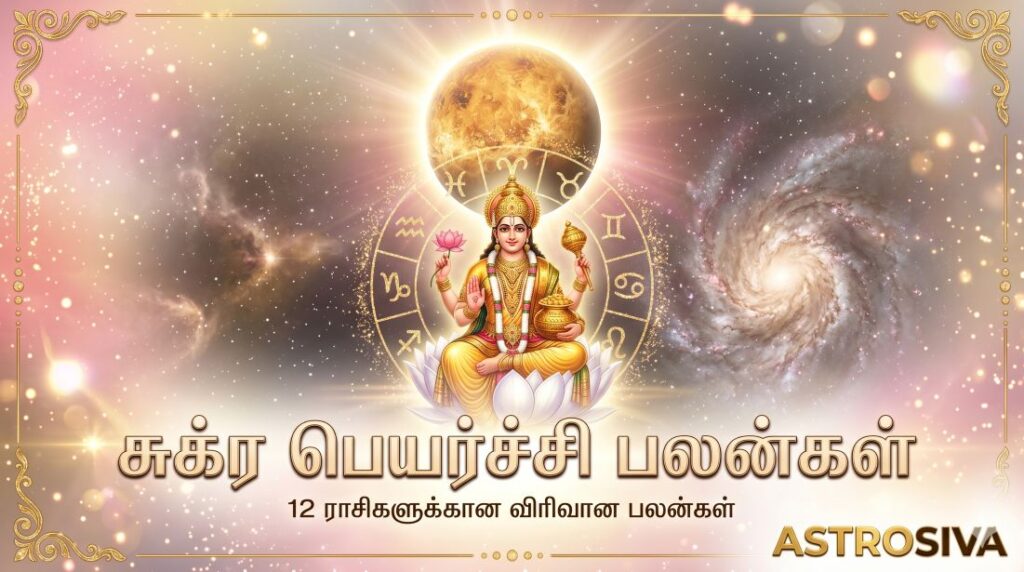 சுக்ர பெயர்ச்சி பலன்கள்